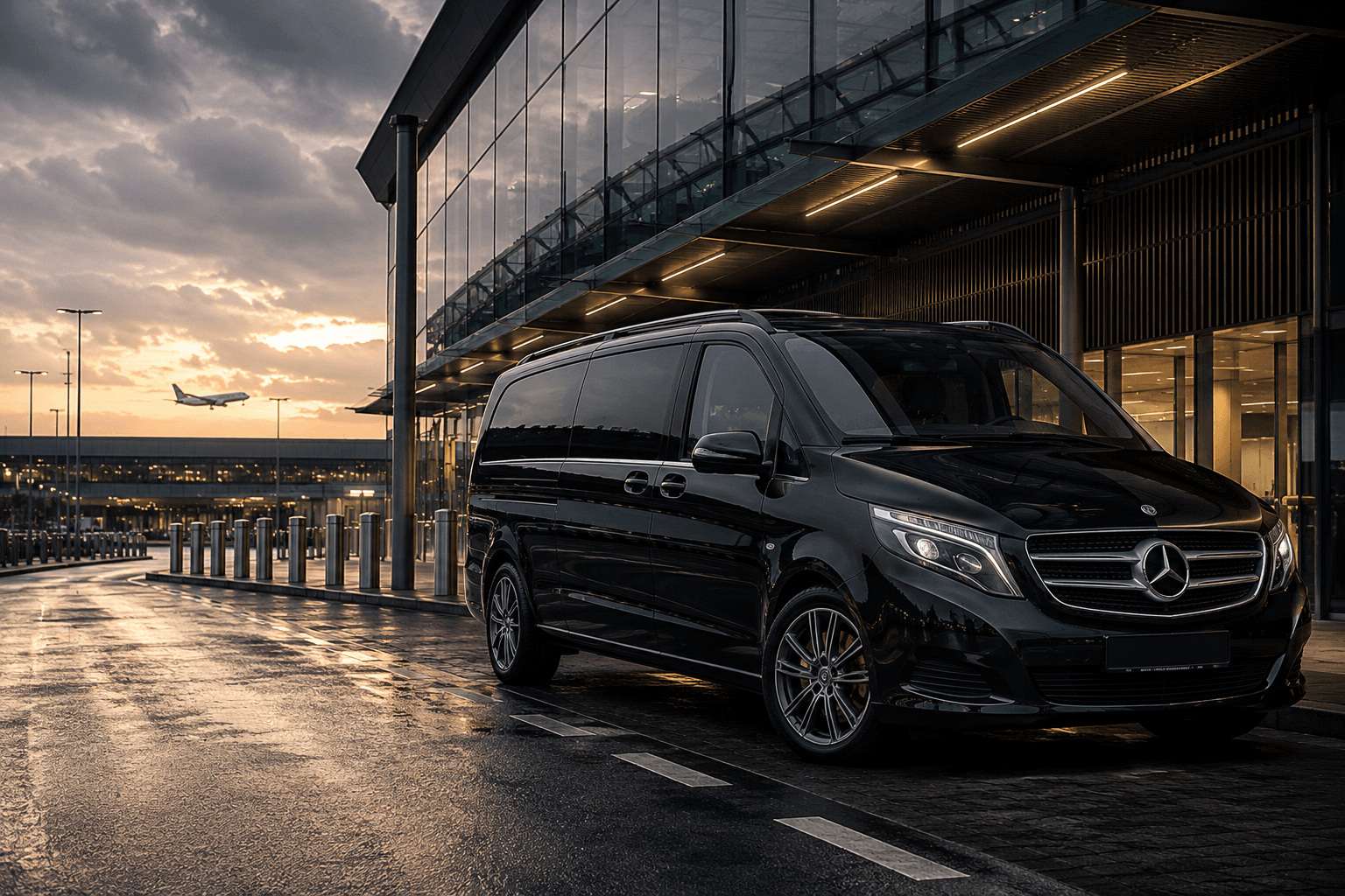 Executive chauffeur opening a luxury car for chauffeur services in Skipton