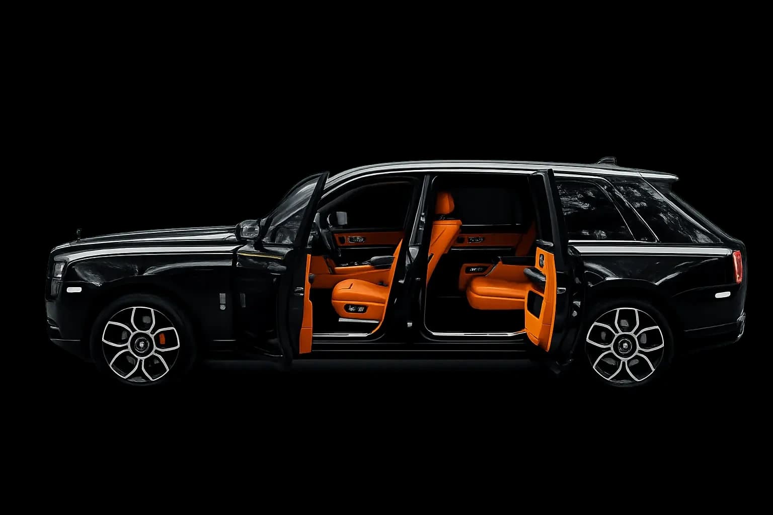 Rolls-Royce Cullinan available from NO.15 Executive Travel