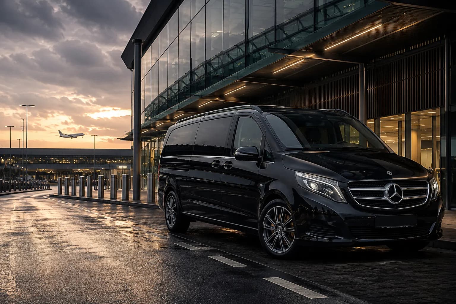 Executive chauffeur opening a luxury car for chauffeur services in Skipton